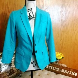 Teal Blazer from The Limites (3/4 sleeve)