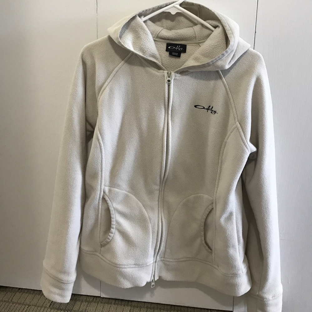 Oakley zip up jacket.