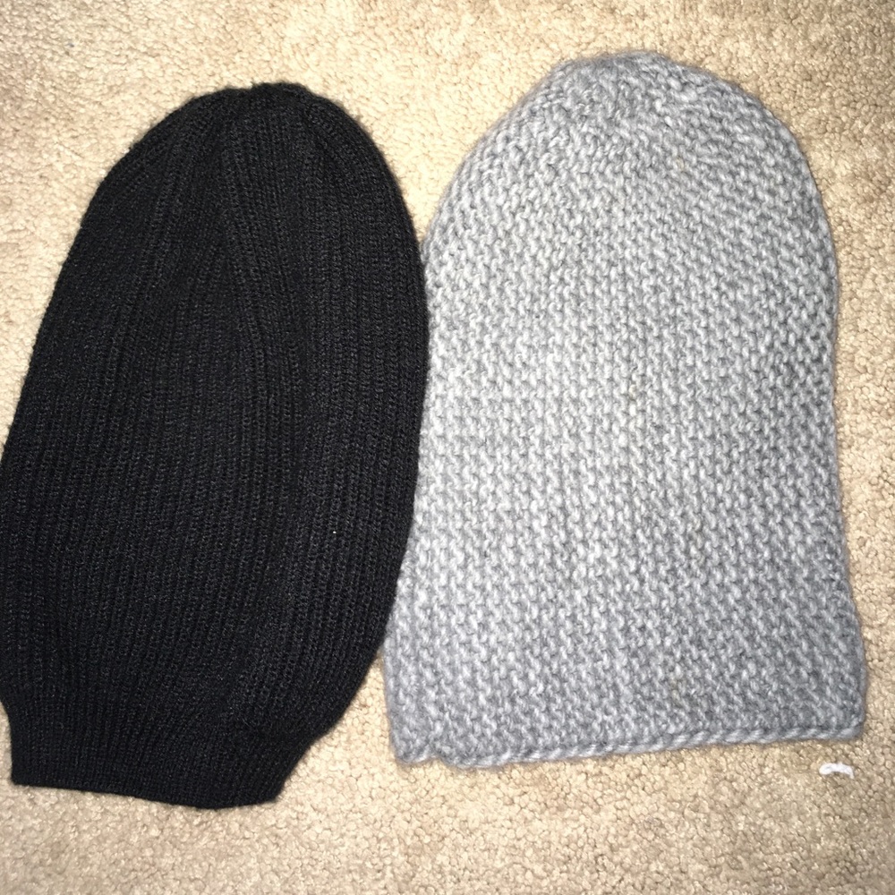2 Aeropostale slouchy beanies