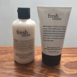 Philosophy Shower Gel& Polishing Scrub - NWOT