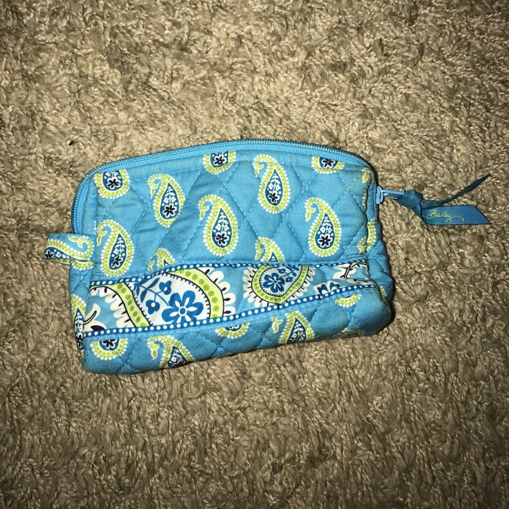 Vera Bradly paisley pouch