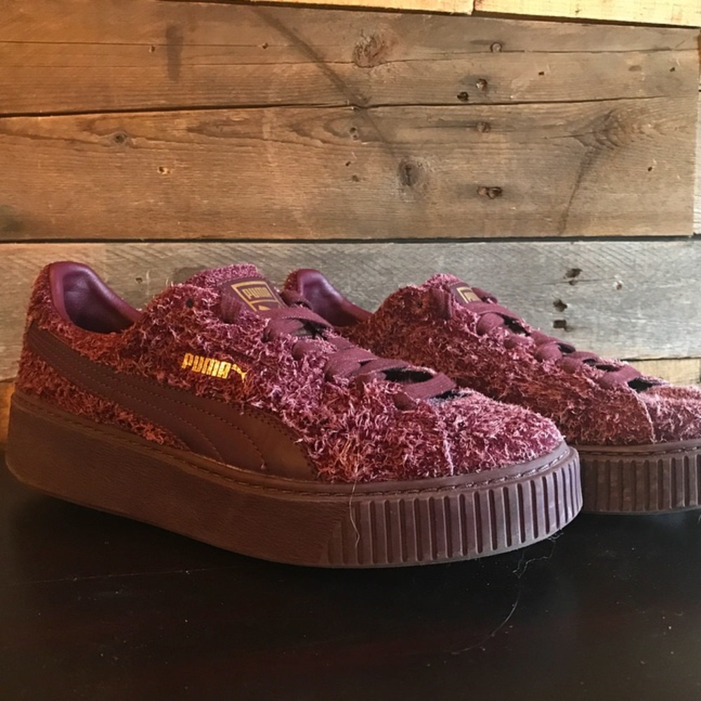 Puma Suede Platform Sneakers