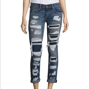 Rag and Bone ripped ADA Brigade jeans