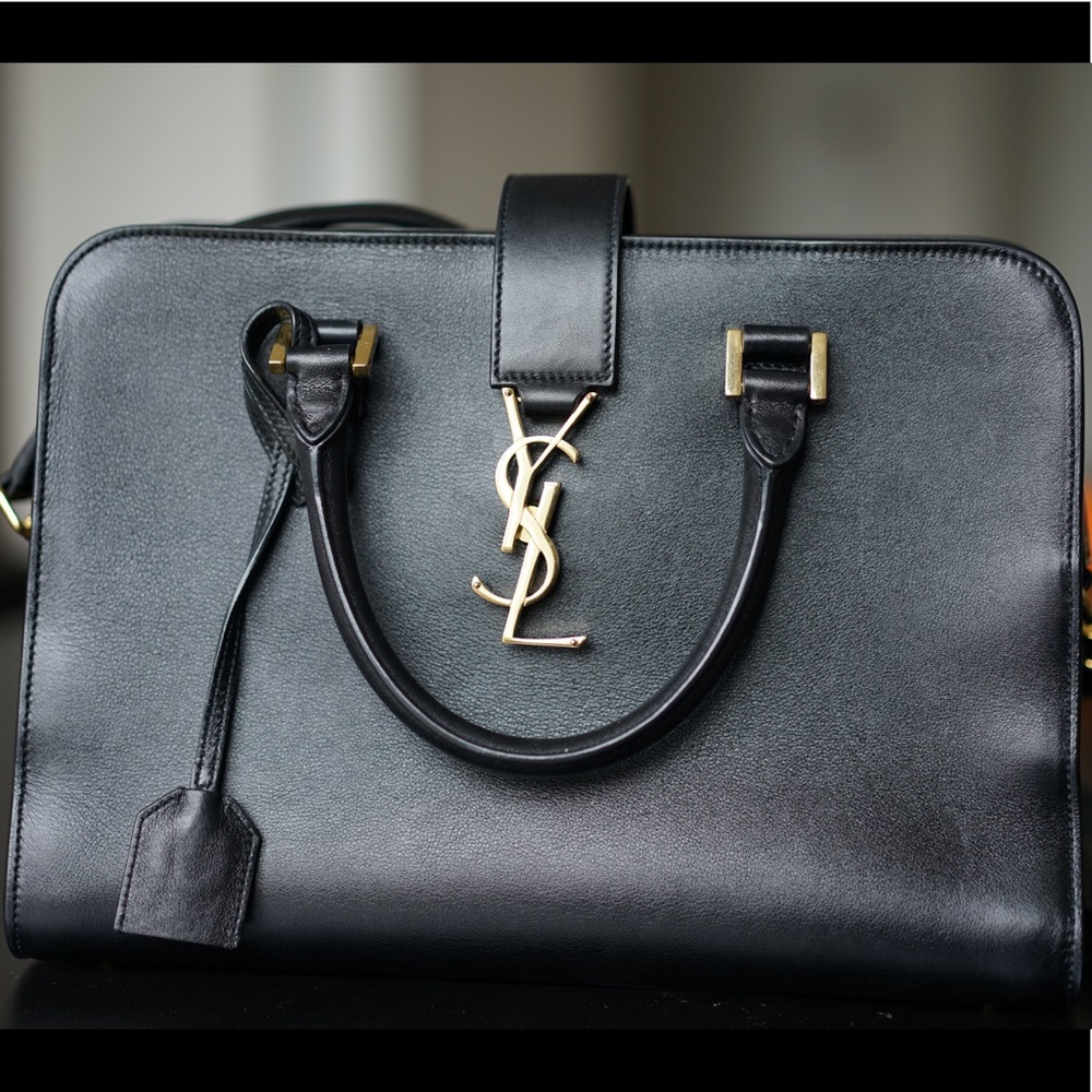 Saint Laurent (YSL) monogram satchel crossbody bag