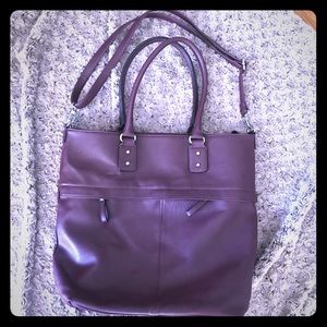 Deep purple handbag by merona