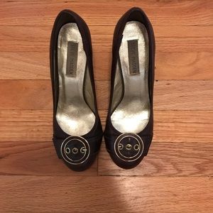 Steve Madden Dark Brown Wedges Size 8