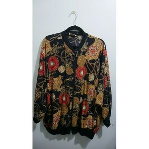 Vintage women's patterned jacket