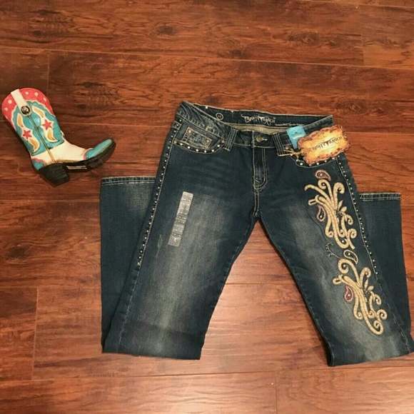 MONTANA WEST Flare Jeans - Picture 1 of 2