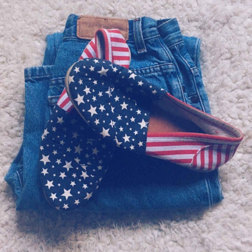 American flag shoes