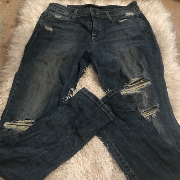 Size 27 distressed joes jeans - Picture 1 of 4