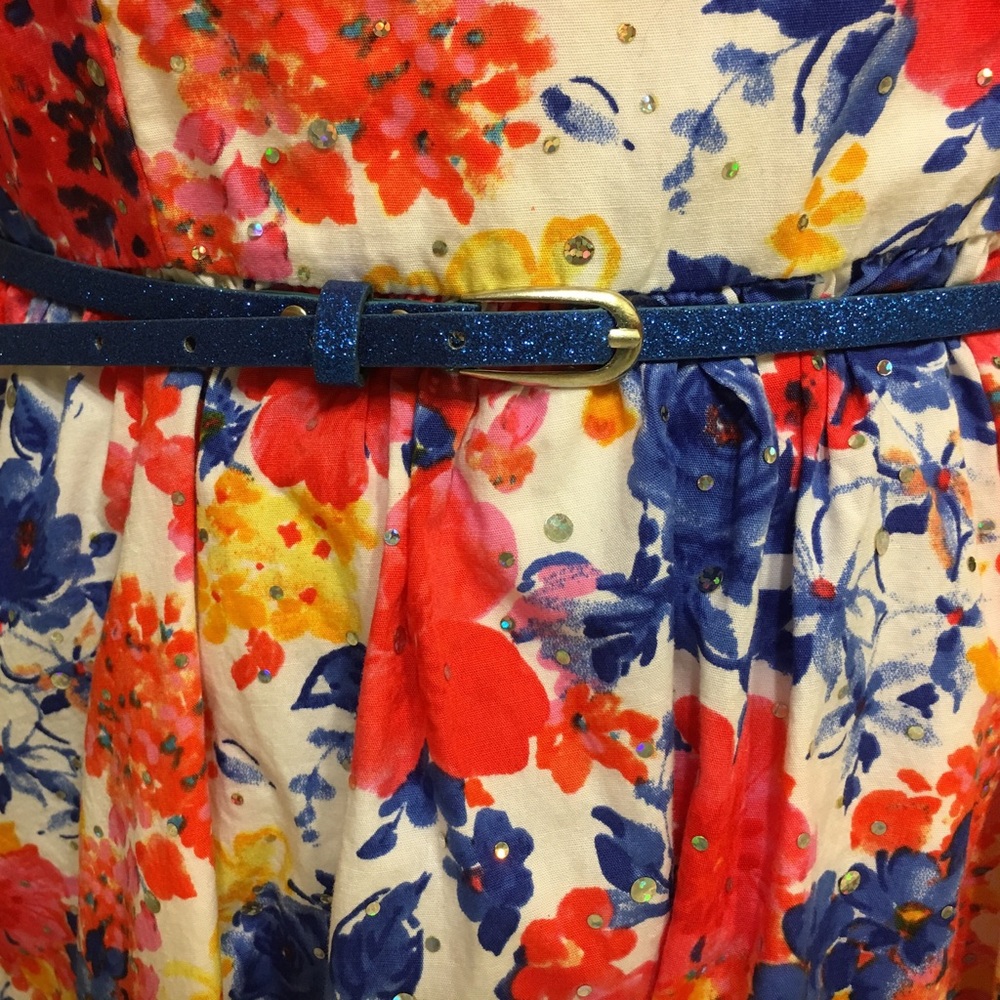 Bright Floral Dress - Picture 4 of 5