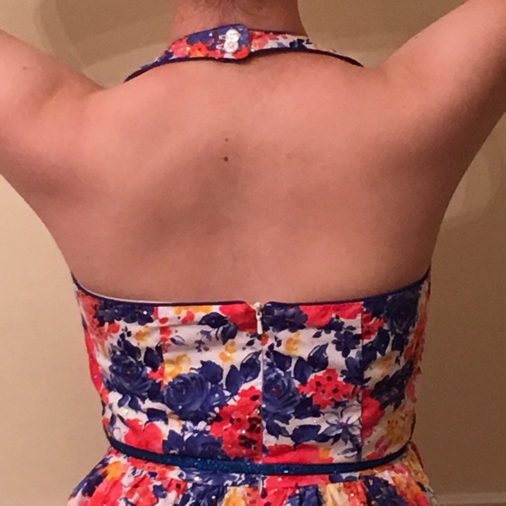 Bright Floral Dress - Picture 3 of 5