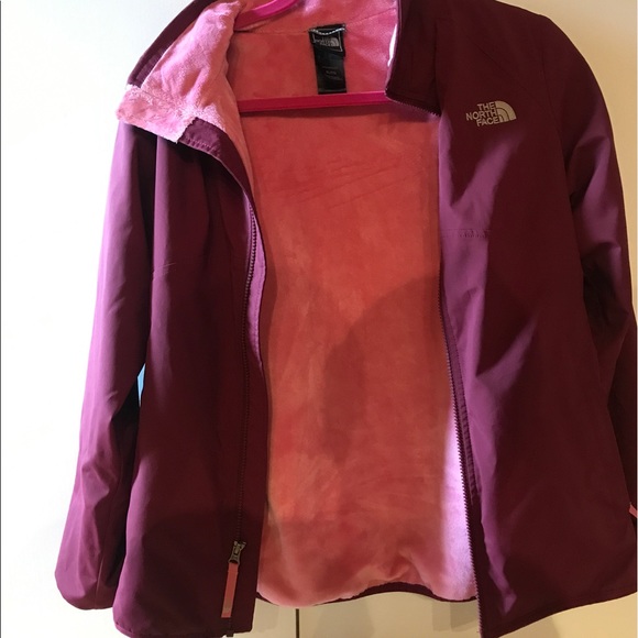 Jackets & Blazers - Maroon north face