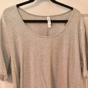 Heathered Grey Lularoe 3x perfect Tee