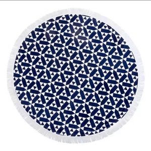 Geo Print Beach Towel