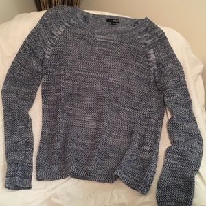 Denim blue sweater