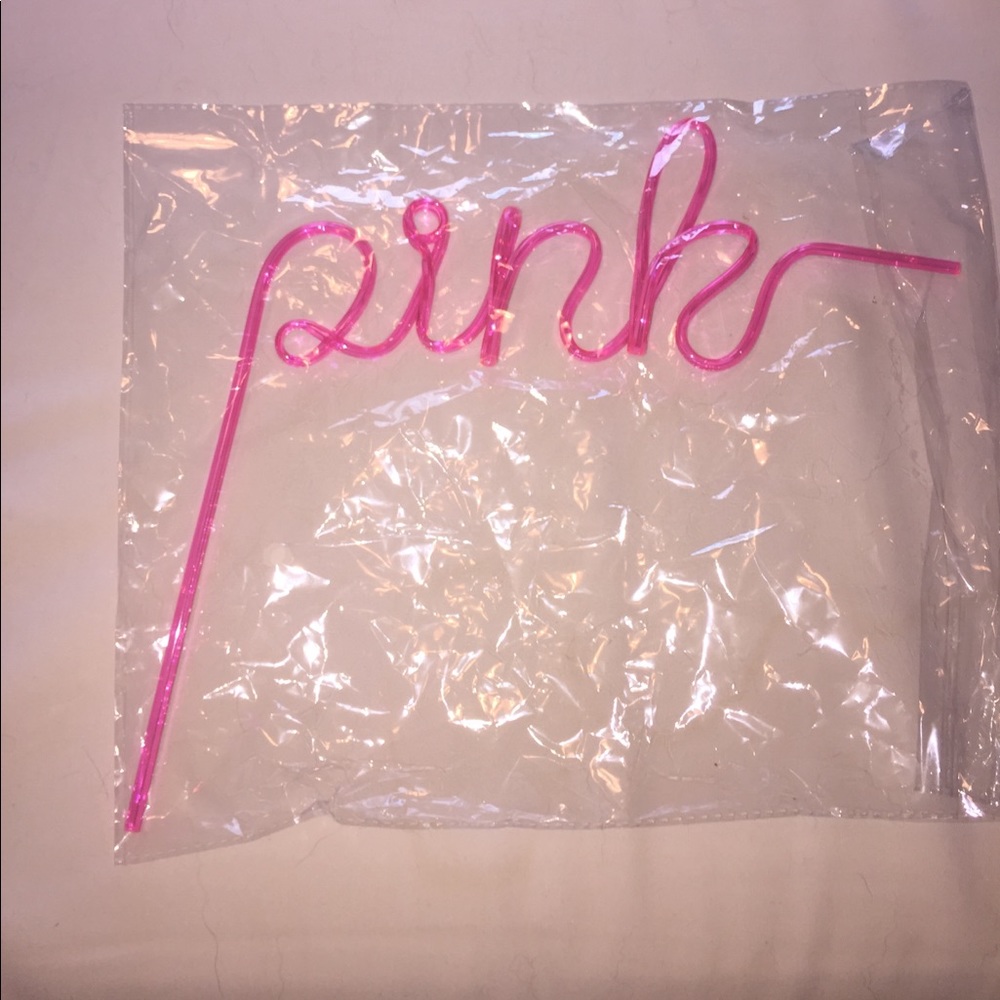 Victoria's Secret PINK Straws