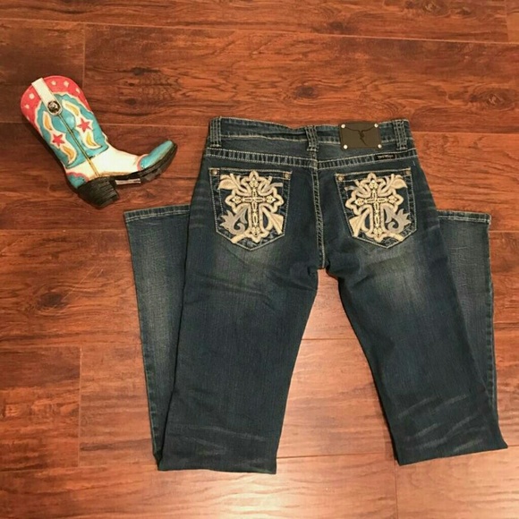 MONTANA WEST Flare Jeans - Picture 2 of 2