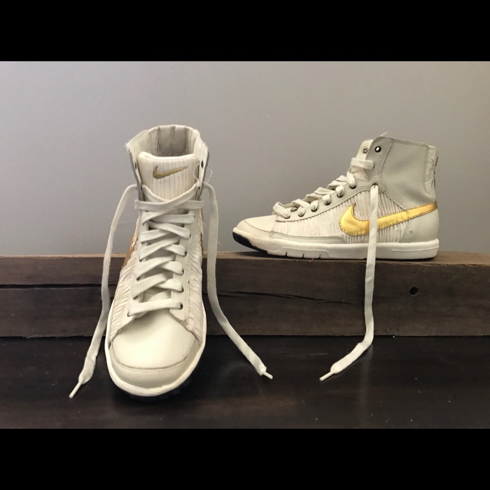 White Nike Shoes