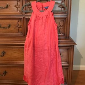 Antibes Blanc 100% linen Dress