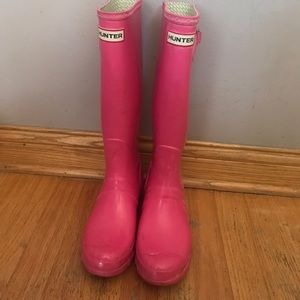 Pink Hunter Boots