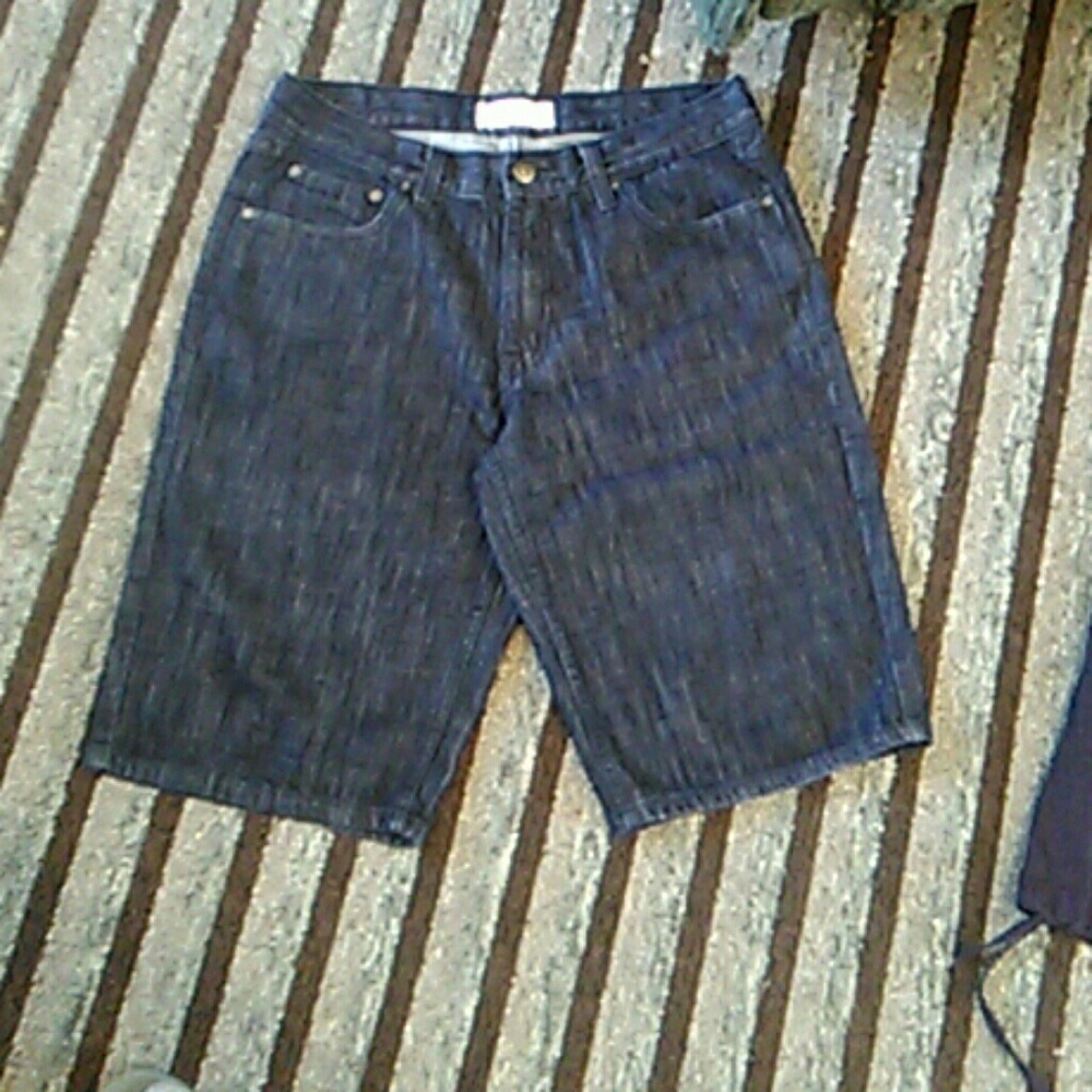 Men"ecko" denim shorts
