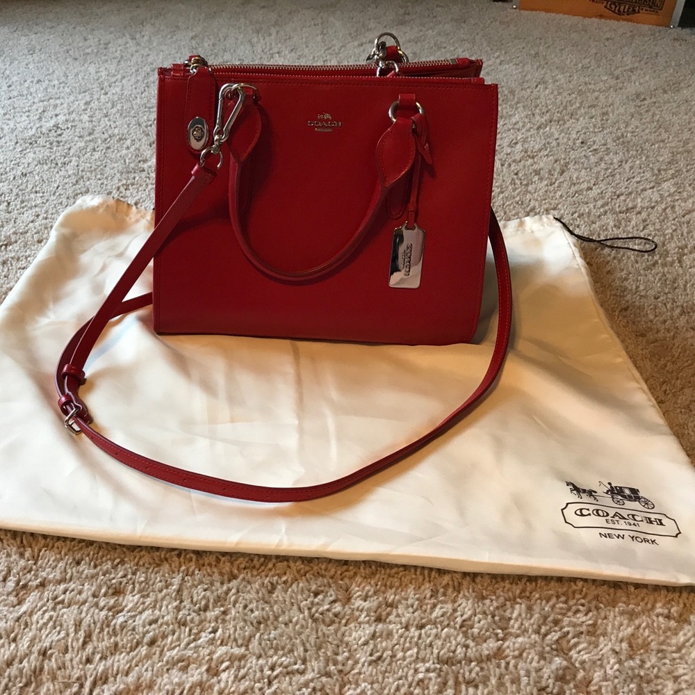 Authentic coach purse
