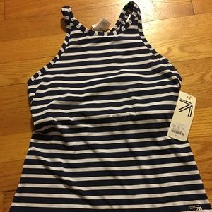 New Balance for J.Crew striped racerback tank top