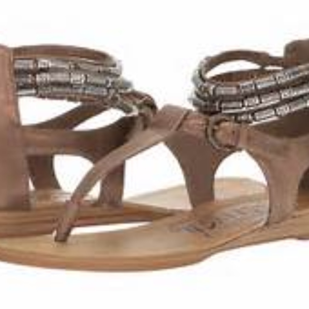NEW! Blowfish Bombshell Bronze Metallic sandals