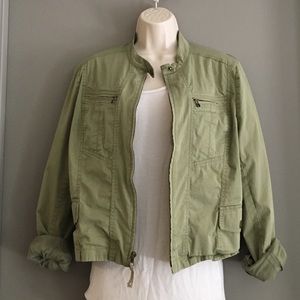 Army green jacket