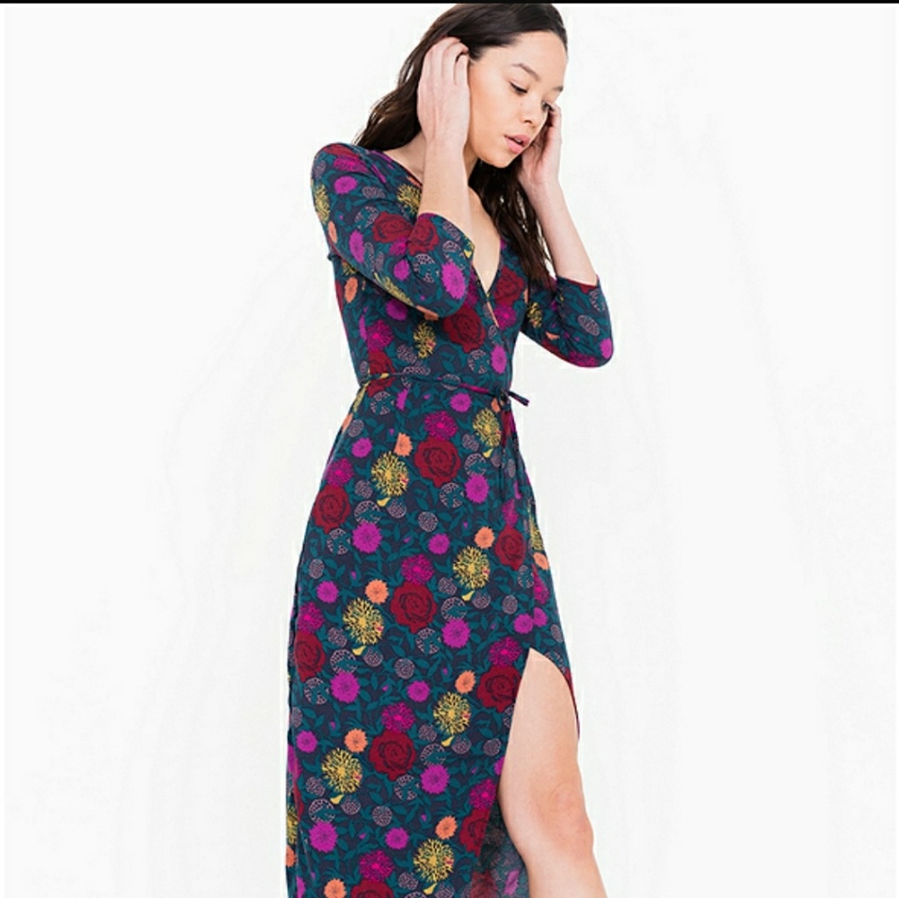American Apparel Wrap dress