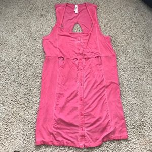 Fun pink cut out dress!!