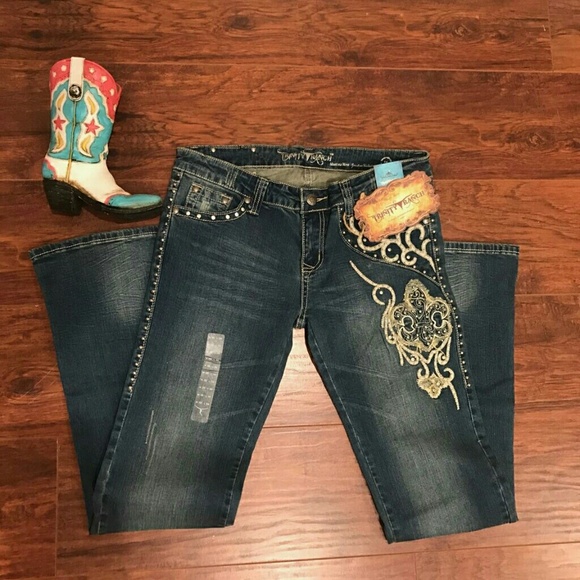 MONTANA WEST Flare Jeans - Picture 1 of 2
