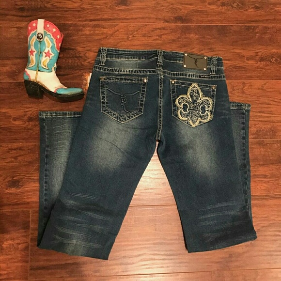 MONTANA WEST Flare Jeans - Picture 2 of 2