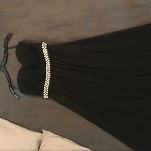 Black Calvin Klein Long Dress