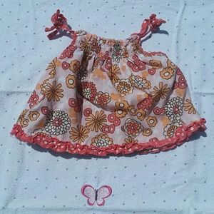 GUC, Old Navy Floral Print Dress, 0-3m