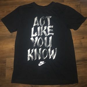 Black Nike t-shirt