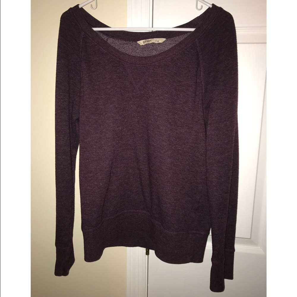 Purple Crewneck Sweatshirt