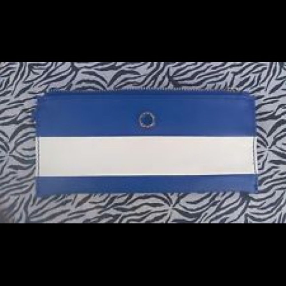 Grace Adele Cobalt Blue Wristlet