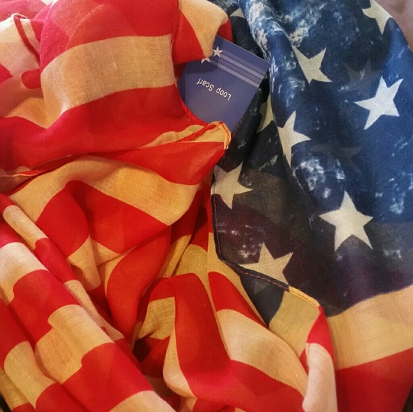 ☆Stars and Stripes☆ infinity scarf☆. - Picture 4 of 5