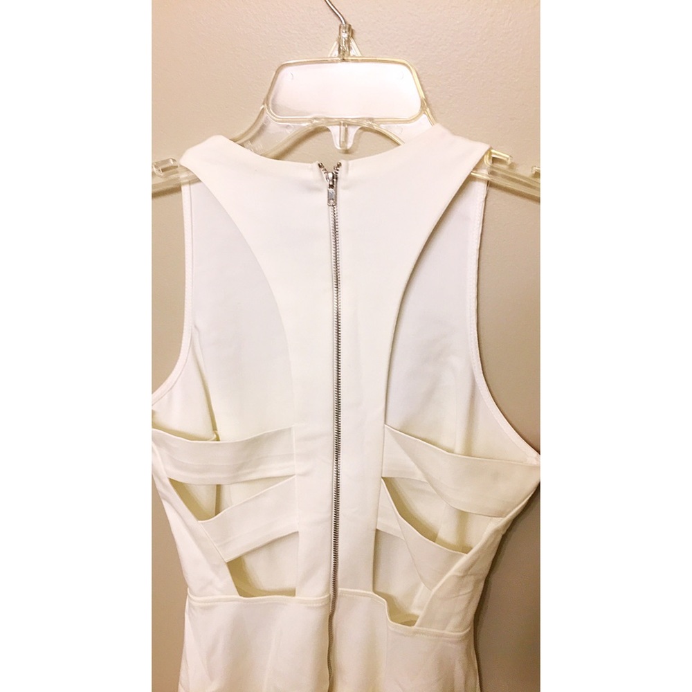 White Cutout Dress