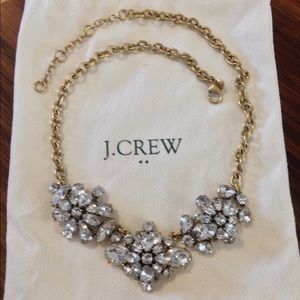 J. Crew Crystal Statement Necklace