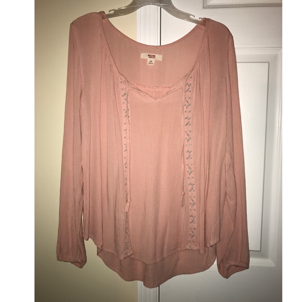 Target Pink Flowy Top