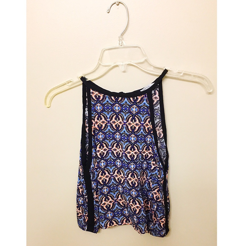 Printed Crop Top