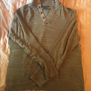 Calvin Klein 1/4 snap sweater