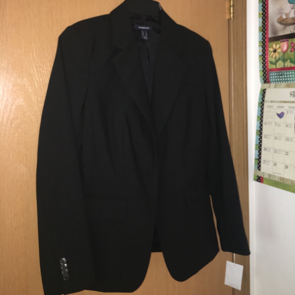 Lands End Black Blazer