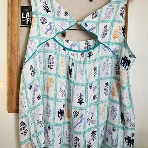 Anthrologie summer top, Maeve of course.