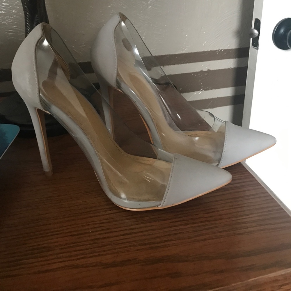 Grey heels