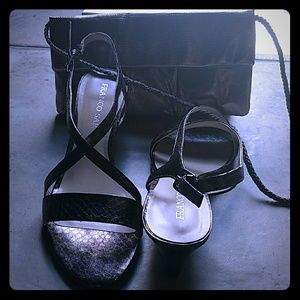 Franco Sarto Heels & Matching Purse