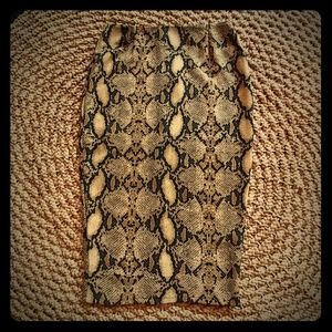 💚Python Print Pencil Skirt